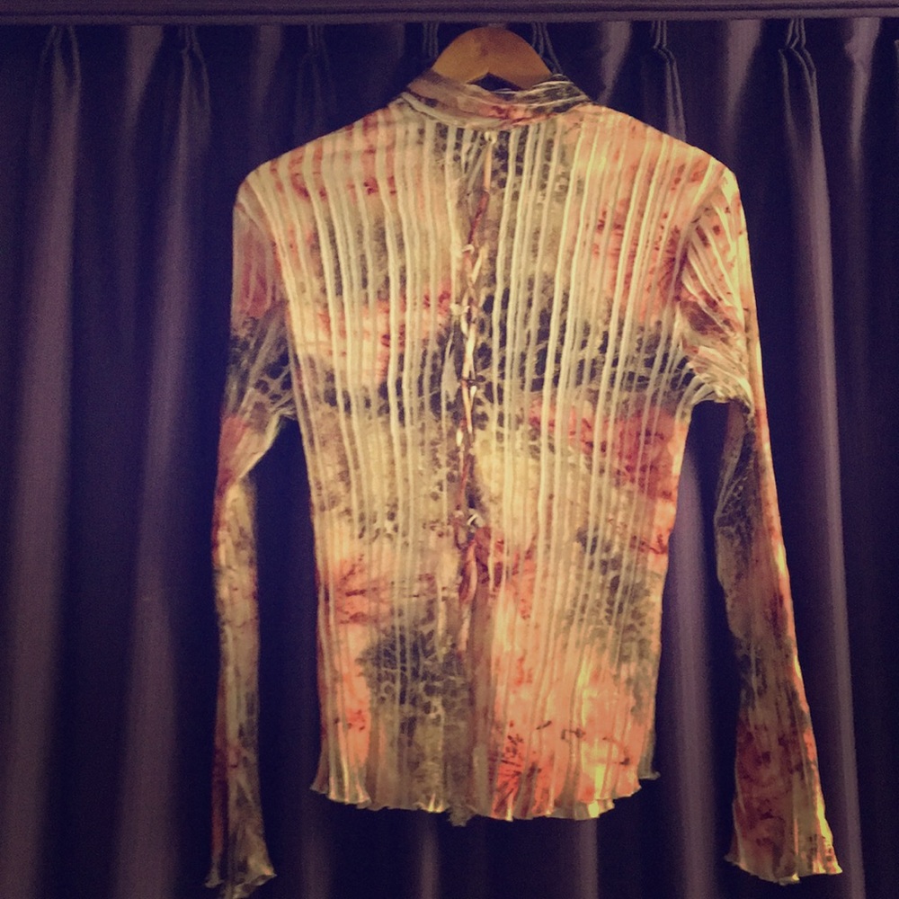 Cache Lacey chiffon blouse